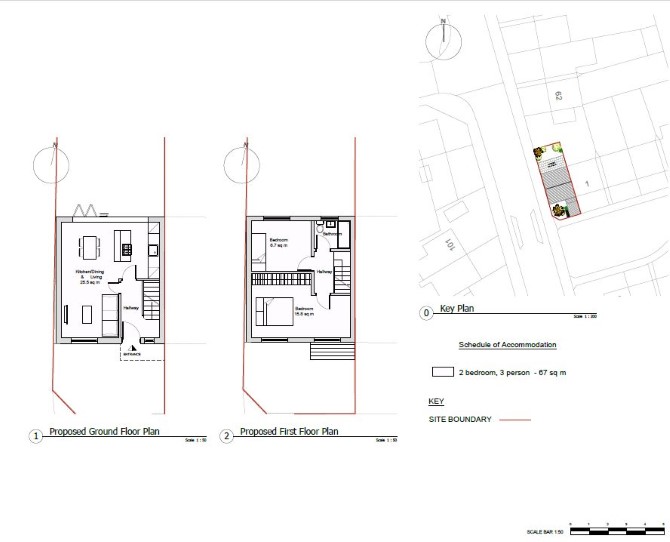 Property for Auction in London - Land Adjacent to 1 The Link, Houghton Regis, Dunstable, Bedfordshire
