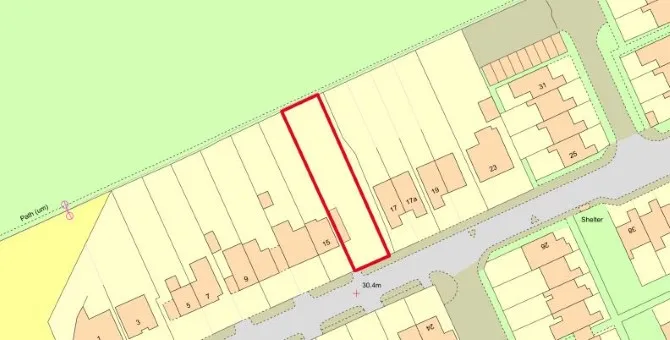 Property for Auction in London - Land Adjacent to 15 Downs Road, Canterbury, Kent