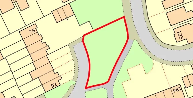 Property for Auction in London - Part of Land Abutting Dewfalls Drive, Bradley Stoke, Bristol, Avon
