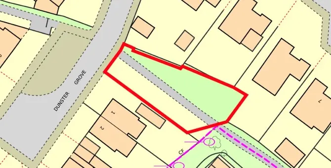 Property for Auction in London - Plot 2, Part of Land Abutting Dunster Road, Cheltenham, Gloucestershire