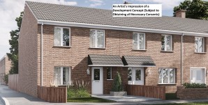 Property for Auction in London - Land Adjacent to 1 The Link, Houghton Regis, Dunstable, Bedfordshire