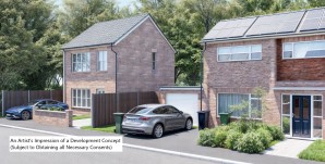Property for Auction in London - Land to the Side of 25 Linstead Road, Farnborough, Hampshire