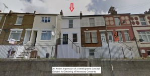 Property for Auction in London - Land Adjacent to 95 Upper Luton Road, Chatham, Kent