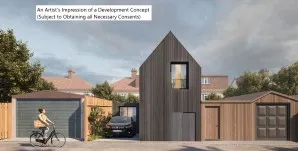Property for Auction in London - Land and Garage at 30 Chatsworth Road, Cheam, Sutton, Surrey