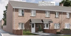 Property for Auction in London - Land Adjacent to 1 The Link, Houghton Regis, Dunstable, Bedfordshire