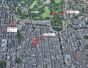 Property for Auction in London - Flat 4 Wesley Court, 51-55 Weymouth Street, Marylebone, London