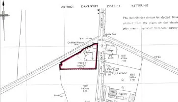 Property for Auction in Northamptonshire - Land at Redhouse Lane, Old Red House, Northampton, Northamptonshire