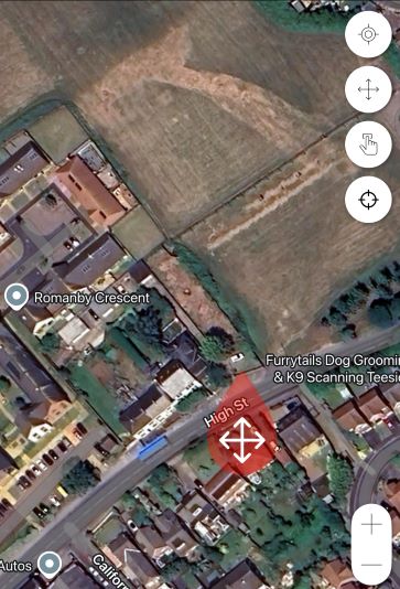 Property for Auction in North East - Land lying to the east of 149 High Street, Eston, Middlesbrough, North Yorkshire TS6 9JD