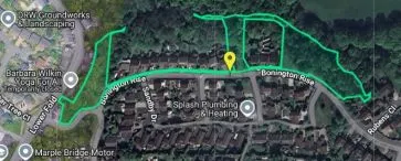 Property for Auction in North West - Land at Bonnington Rise, Marple Bridge, Stockport, Greater Manchester SK6 5DW