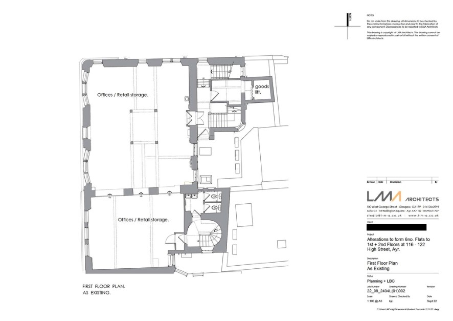 Property for Auction in Scotland - 116 - 122 High Street, Ayr, South Ayrshire KA7 1PQ