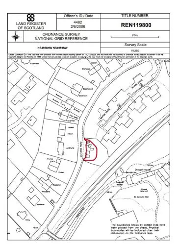 Property for Auction in Scotland - Plot at Gateside Road, G78 1EA