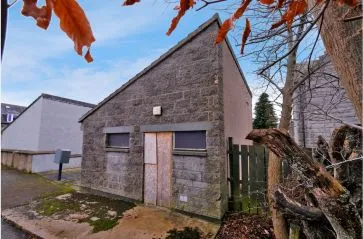 Property for Auction in Scotland - Former public toilet Aquithie Road, Kemnay, Inverurie, Aberdeenshire AB51 5SS