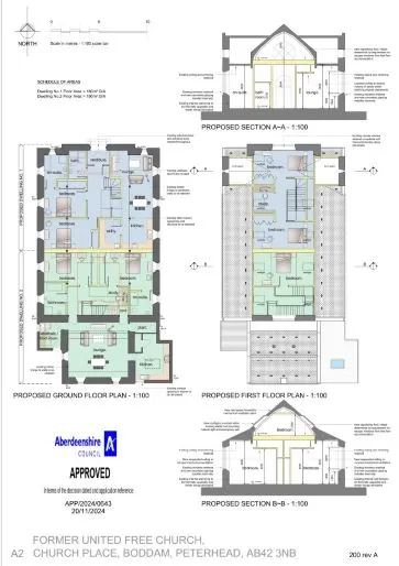 Property for Auction in Scotland - Former United Free Church, Aberdeen, Aberdeenshire AB42 3NB