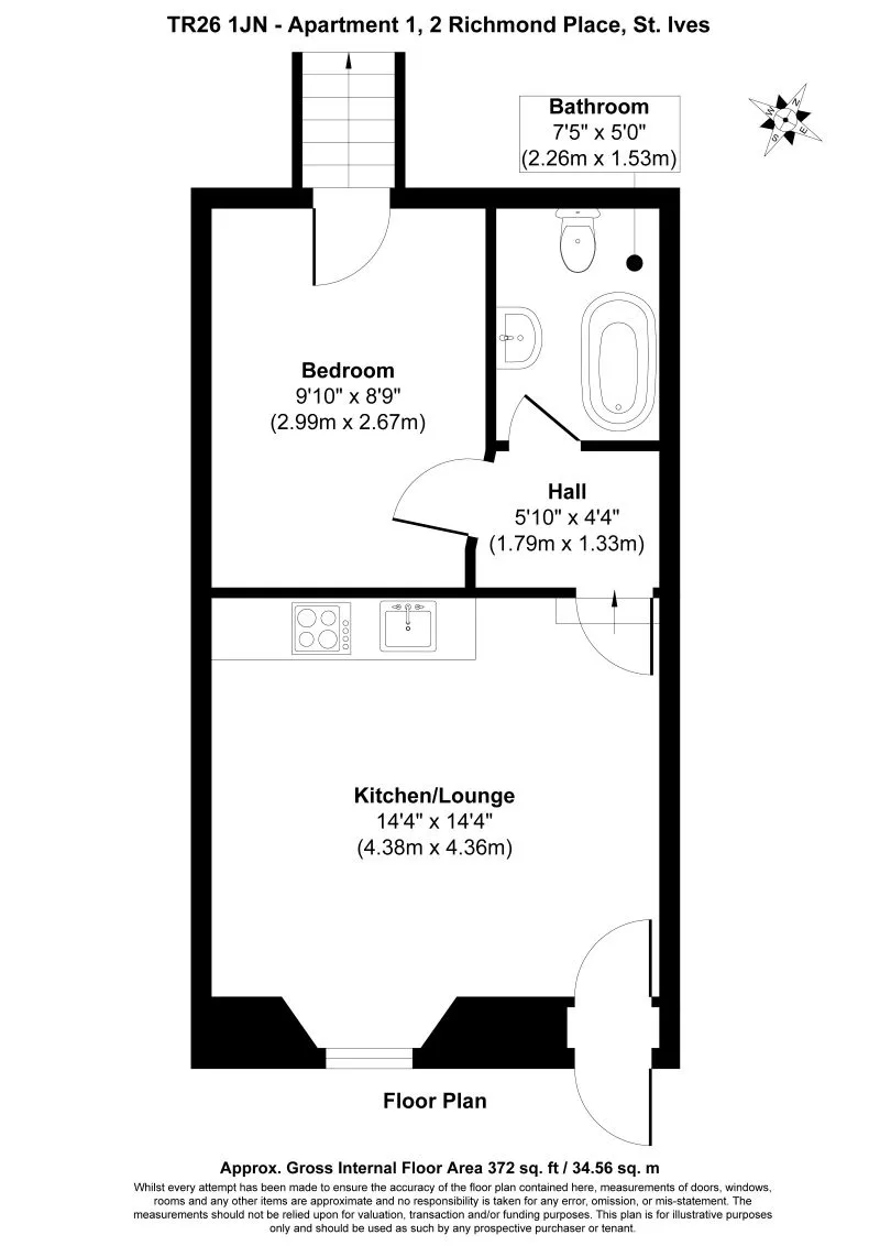 2 Richmond Place, St. Ives, Cornwall, TR26 1JN - Online Auctions
