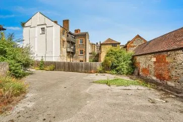 Property for Auction in South West - Land to the Side of 3 Weymouth Street, Warminster, Wiltshire BA12 9NP