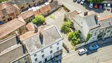 Property for Auction in South West - Land to the Side of 3 Weymouth Street, Warminster, Wiltshire BA12 9NP