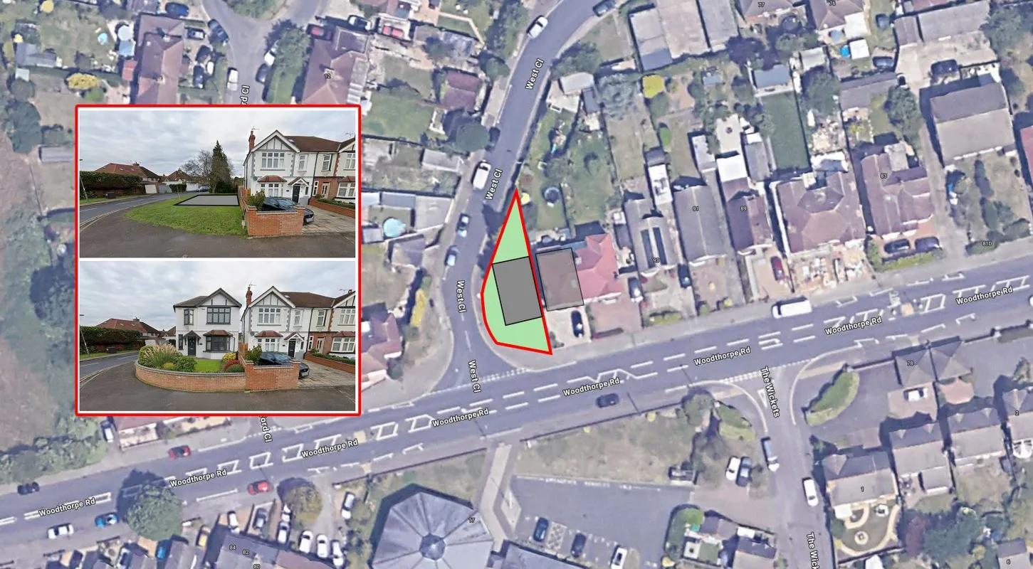 Next to 97 Woodthorpe Road, Ashford, Middlesex, TW15 3JT - Online Auctions