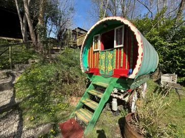 Property for Auction in Wales - Romany Wagon, Ffynnonwen, Llandysul, Llangrannog, Ceredigion SA44 5SN