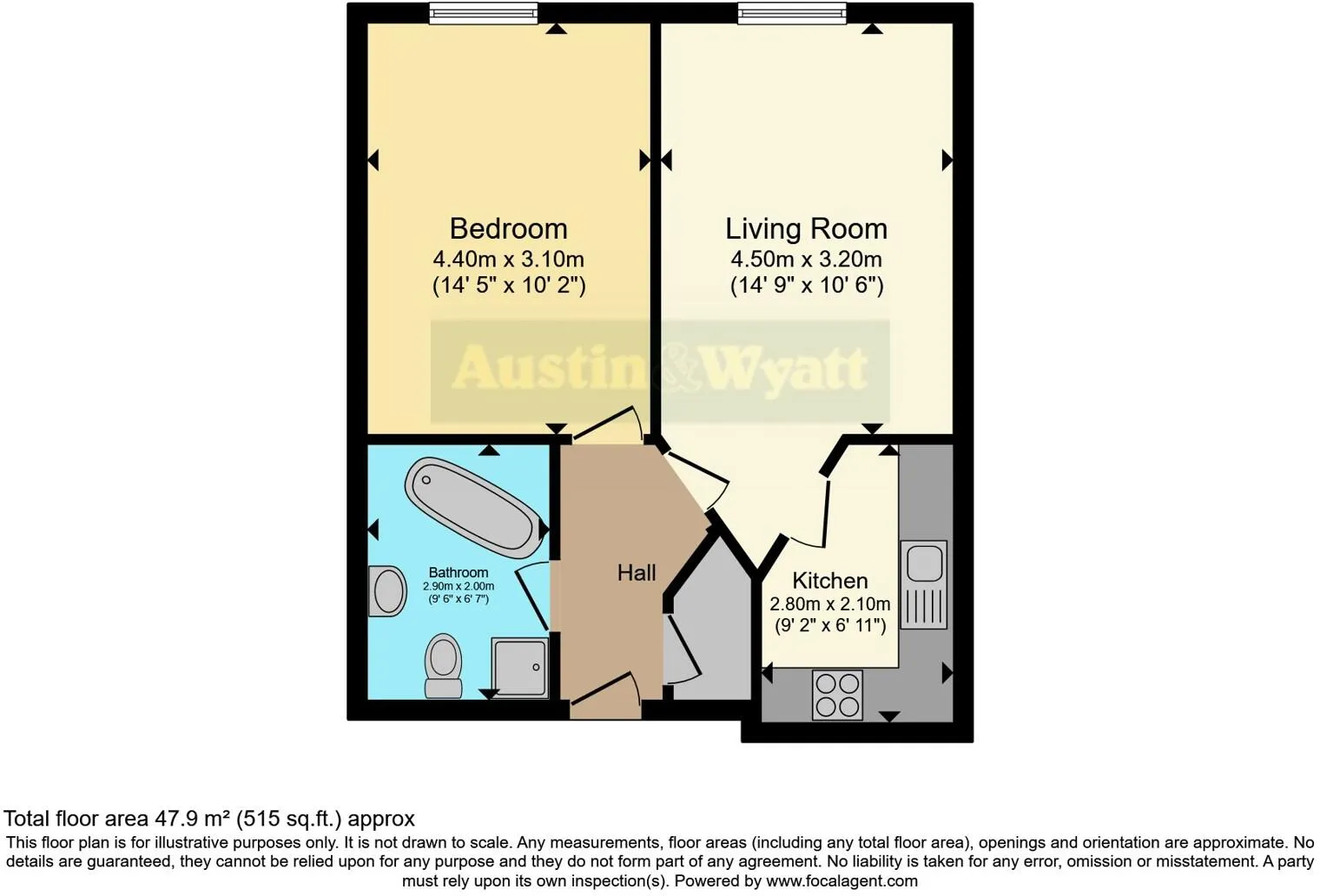1 bed Retirement Property