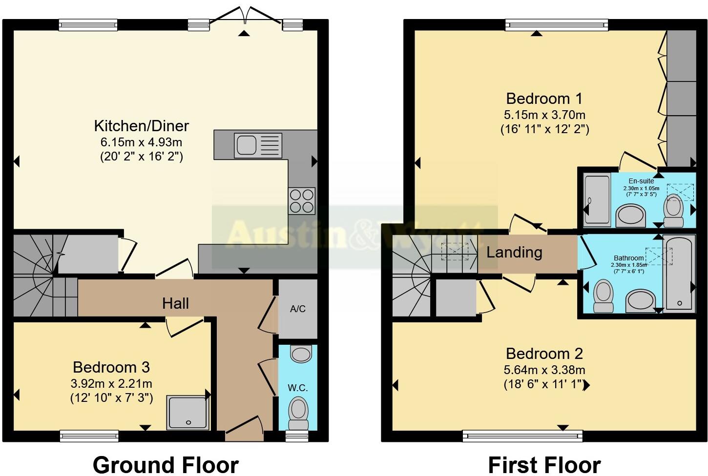 3 bed Bungalow