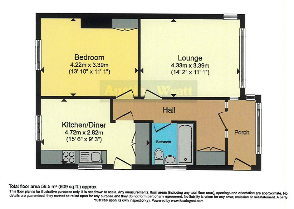 1 bed Bungalow