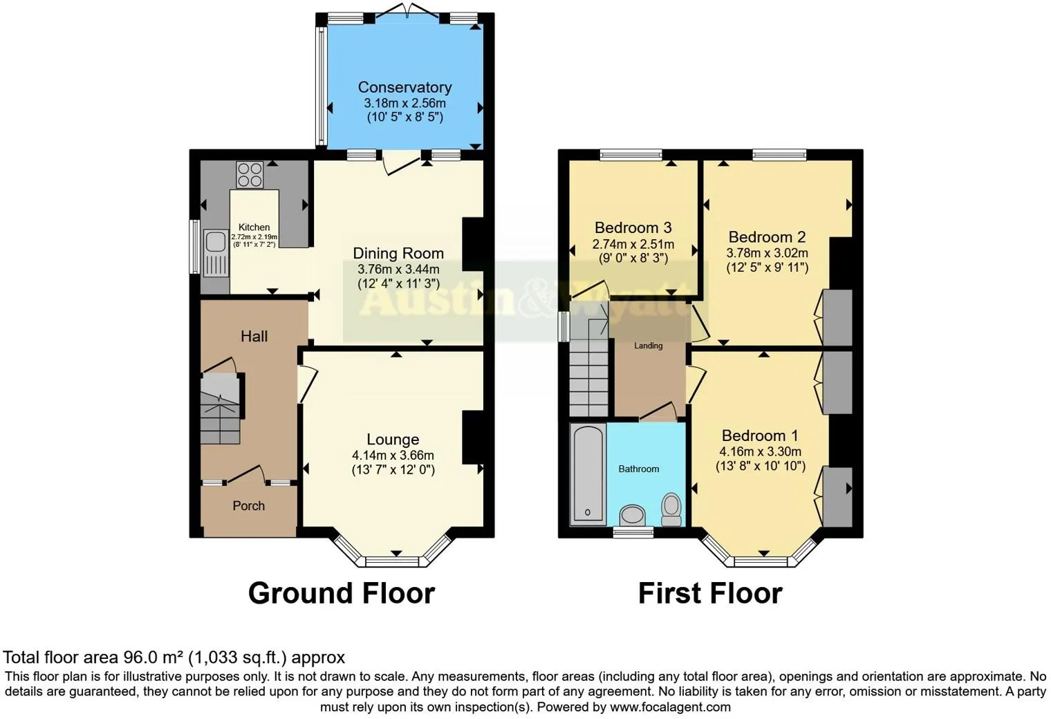 3 bed House
