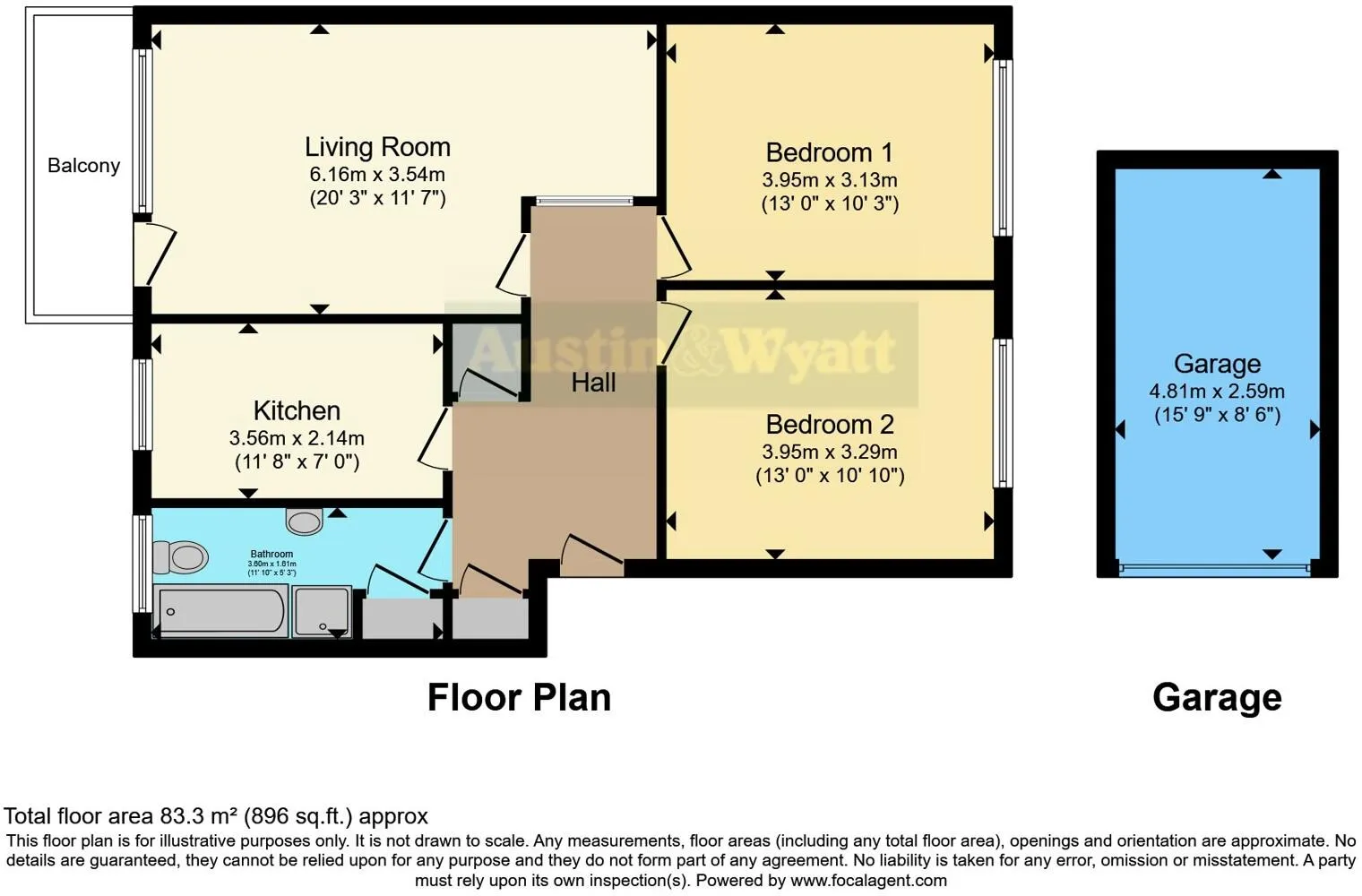2 bed Apartment