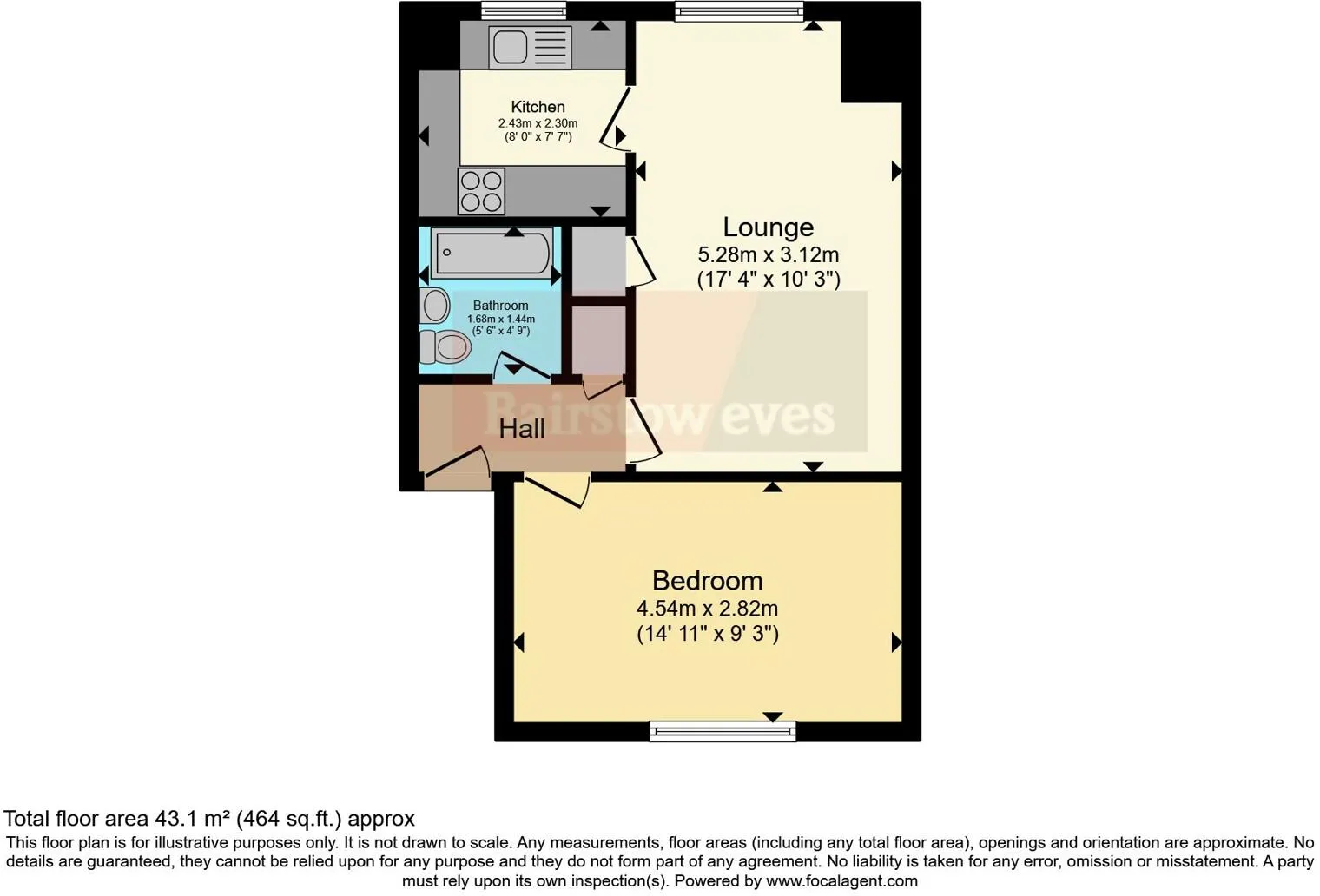 1 bed Apartment