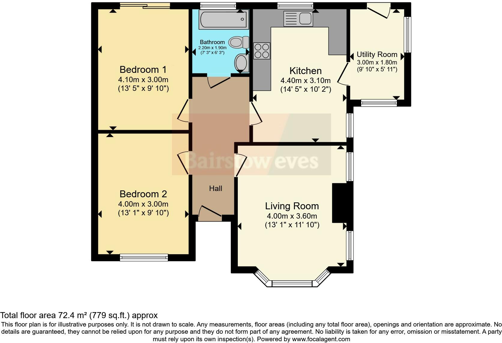 2 bed Detached Bungalow