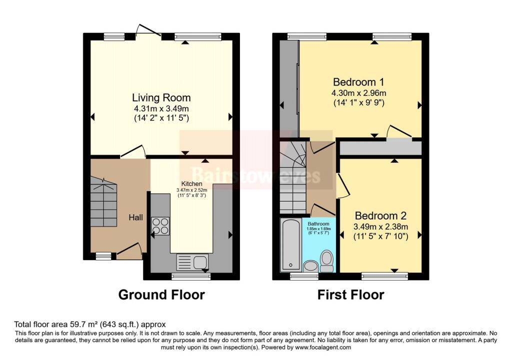 2 bed Terraced