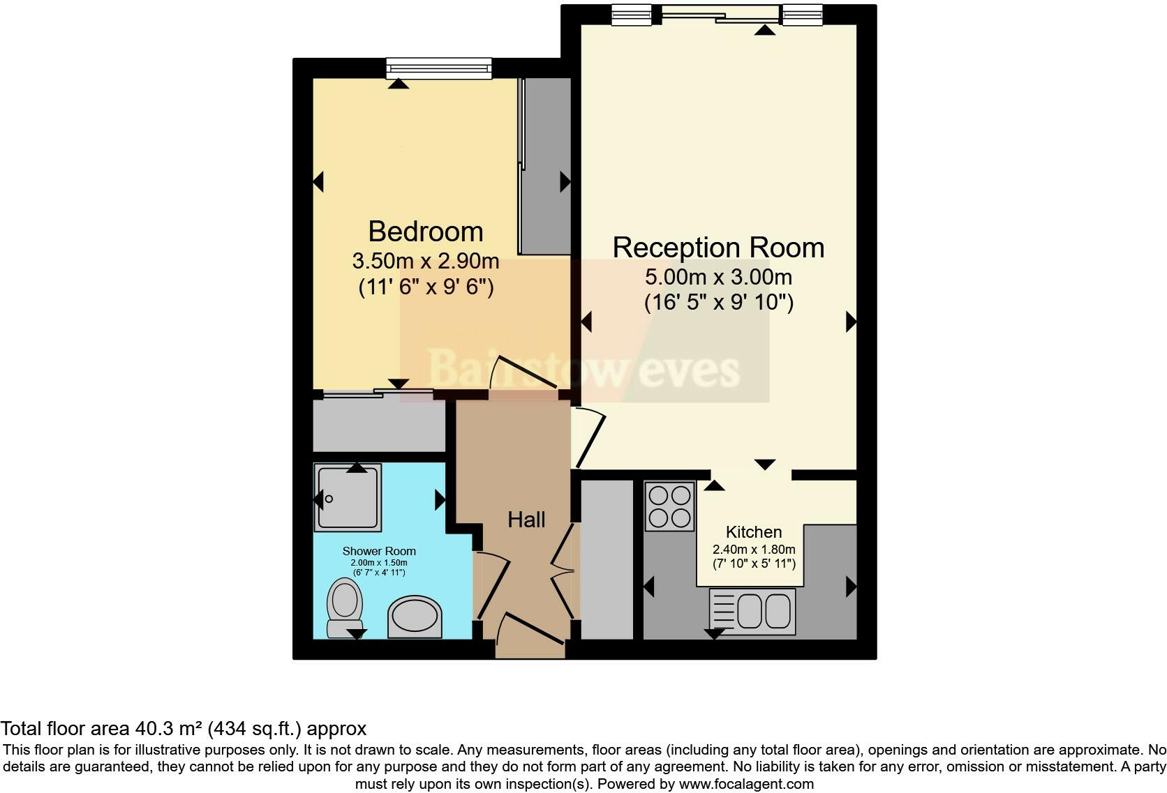 1 bed Retirement Property
