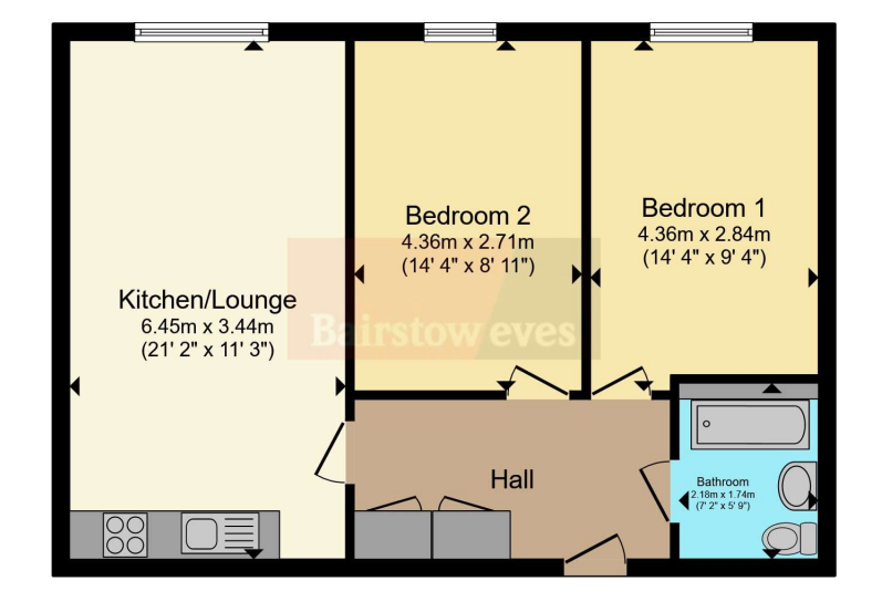 2 bed Apartment