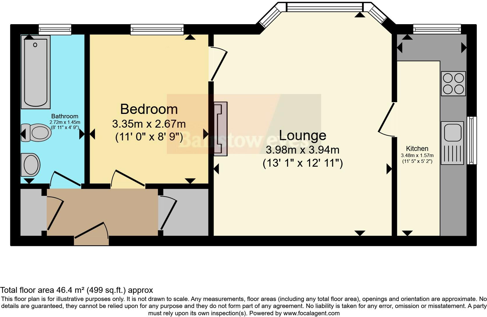 1 bed Apartment