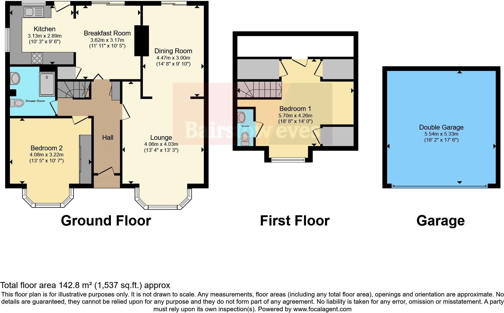2 bed Detached Bungalow