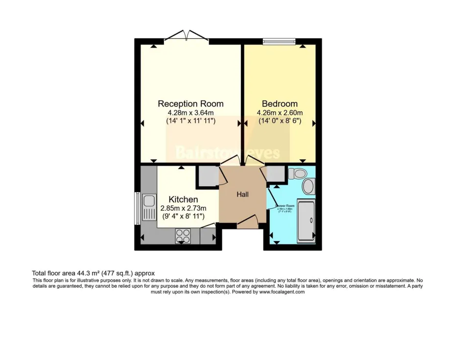 1 bed Apartment