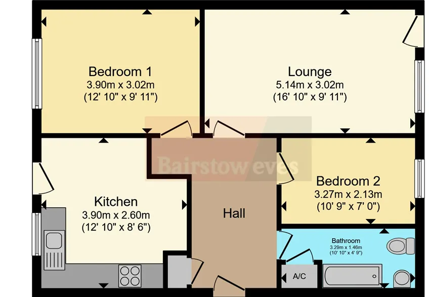 2 bed Ground Maisonette