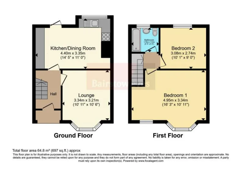 2 bed Terraced