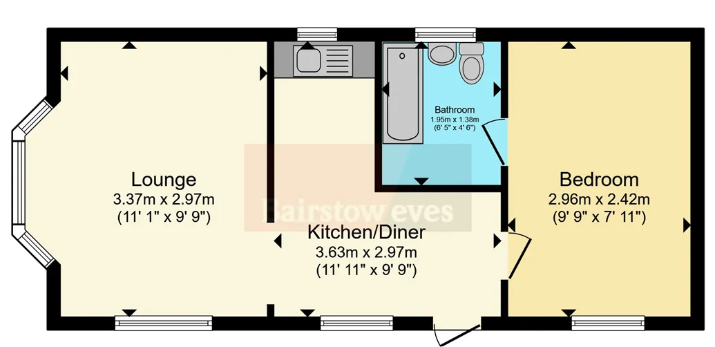 1 bed Mobile Home