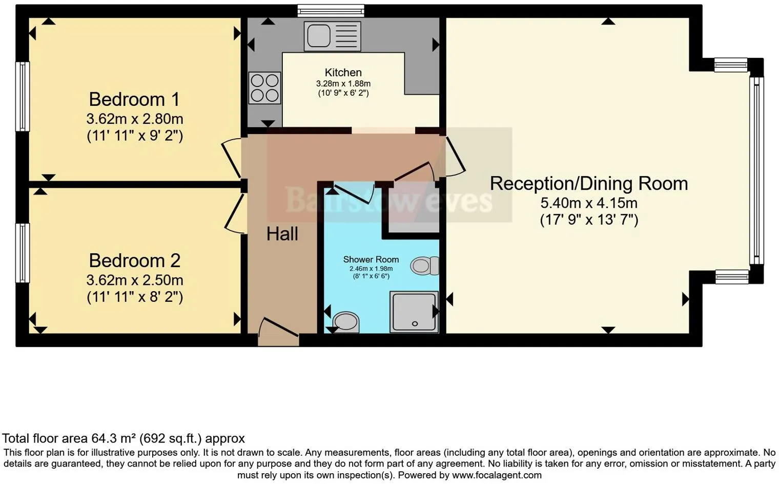 2 bed Apartment