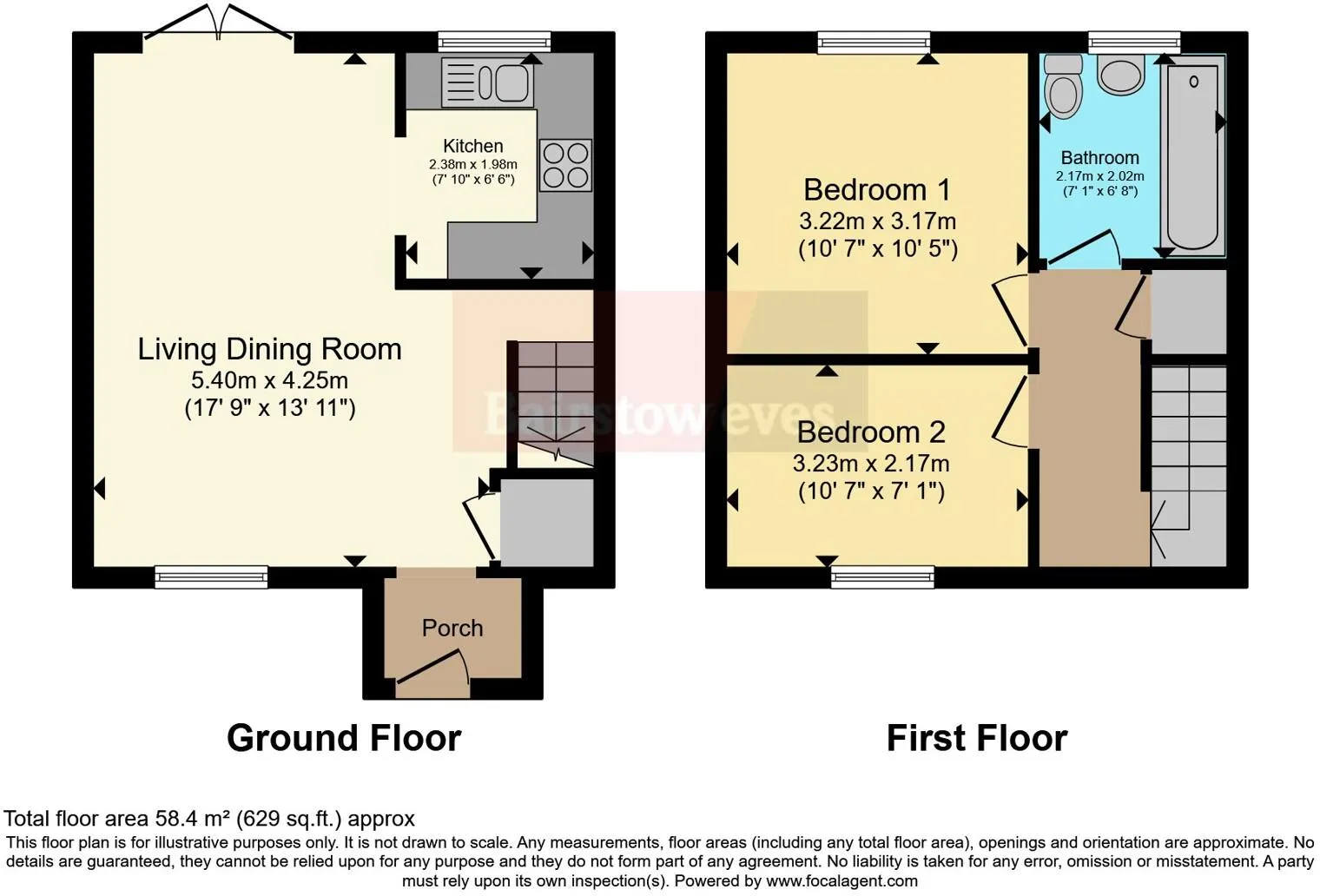 2 bed House