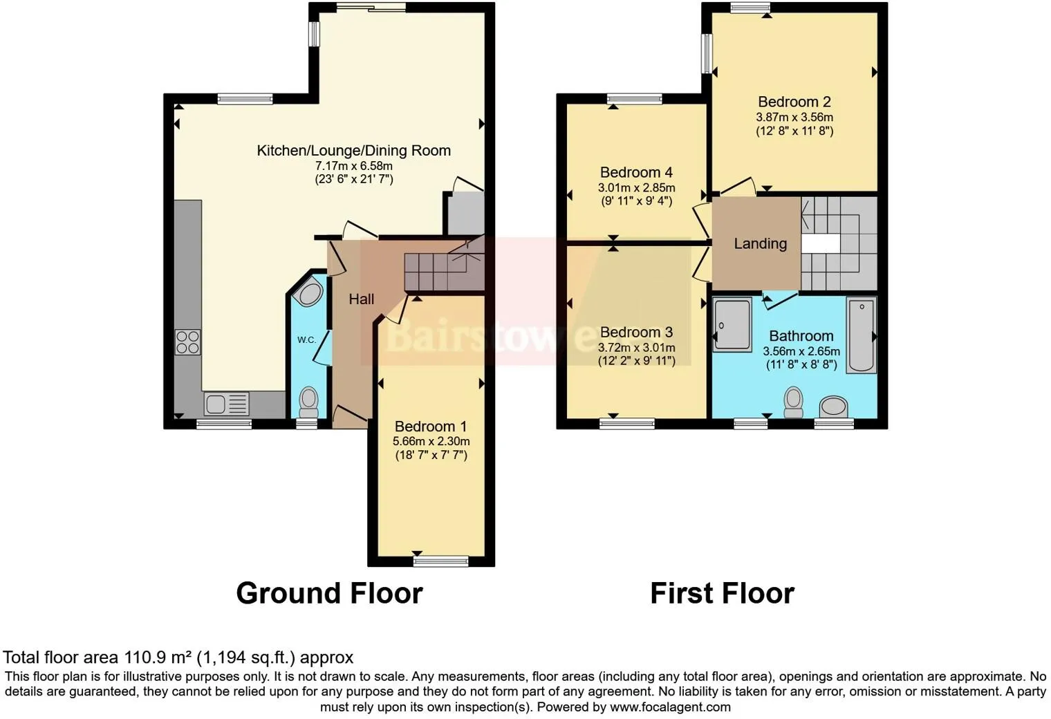 4 bed Terraced