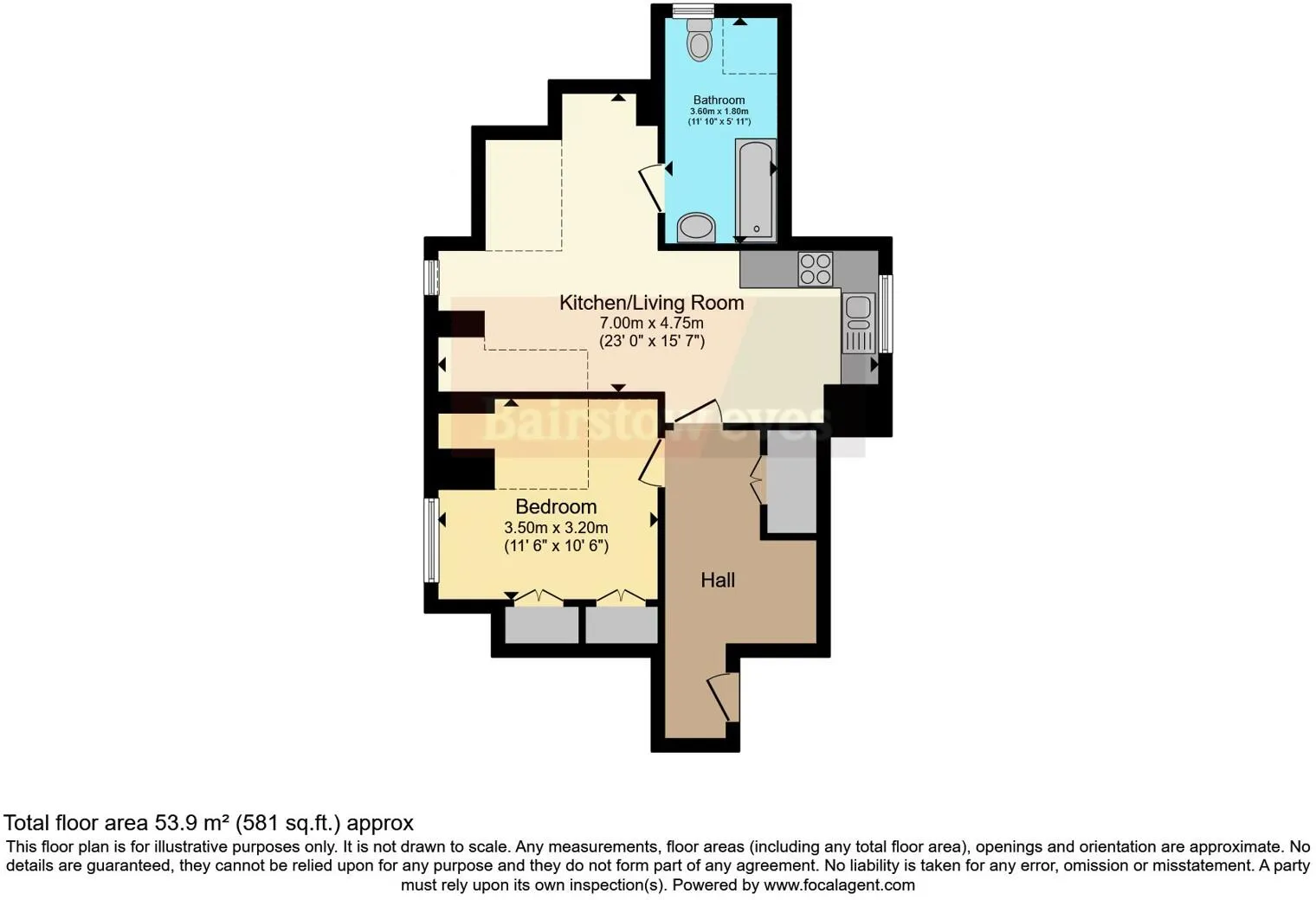 1 bed Apartment