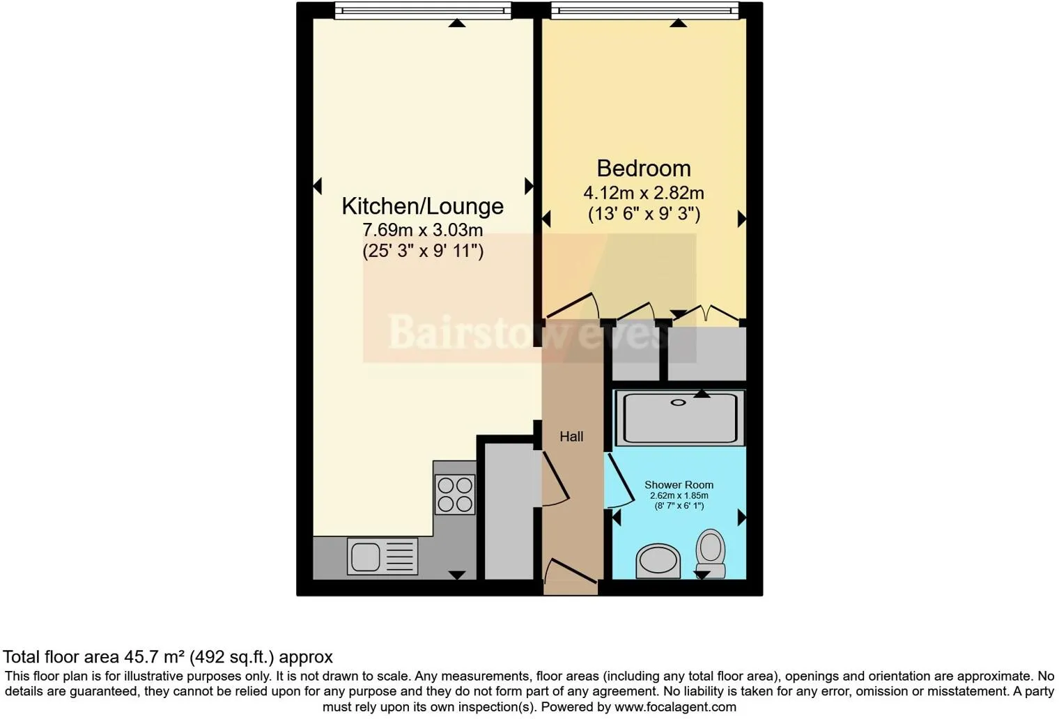1 bed Apartment