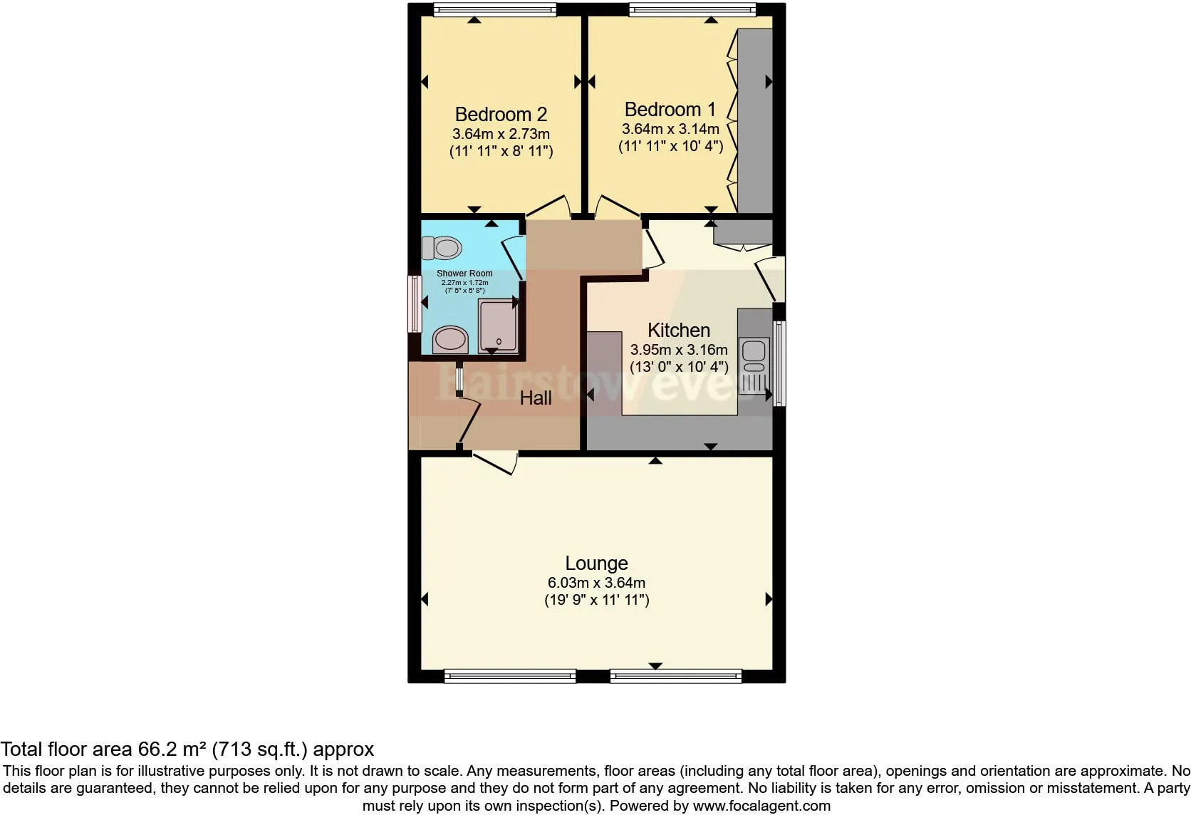2 bed Bungalow