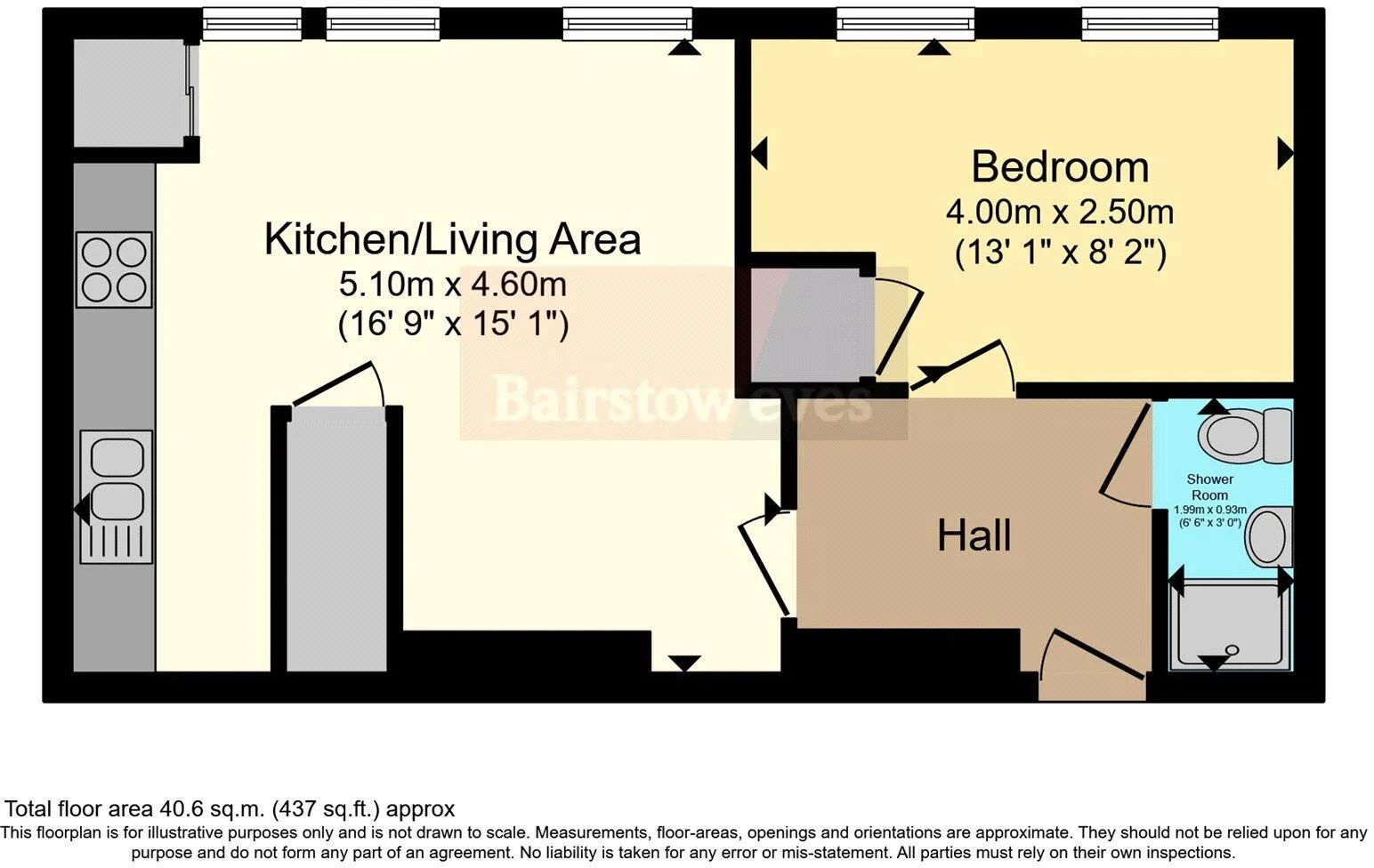 1 bed Block of Apartments