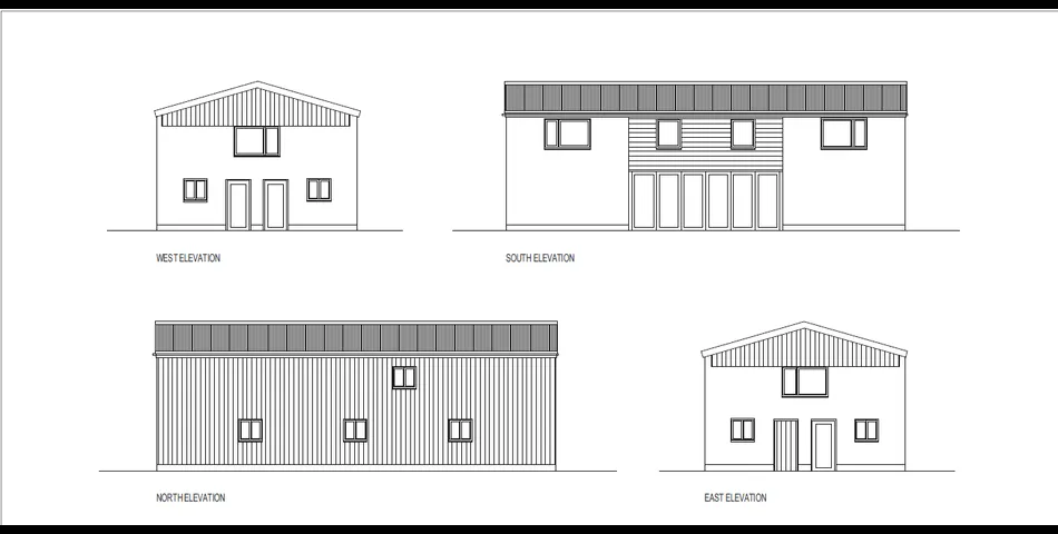 Lot 2 of 2 – Barn, stables, and 3.5 acres in Ombersley, with Class Q consent to convert into a four bedroom home.
