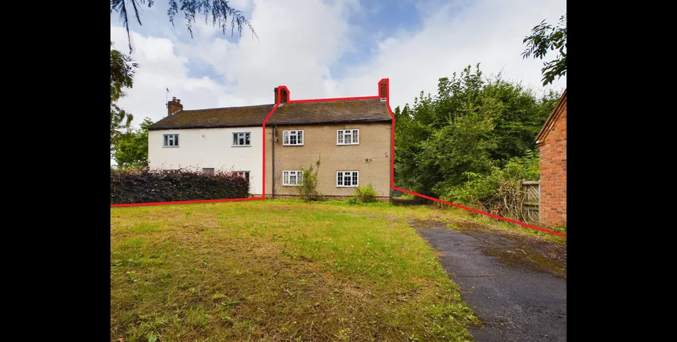Three-Bedroom Semi Potential Building Plot In Need Of Refurbishment