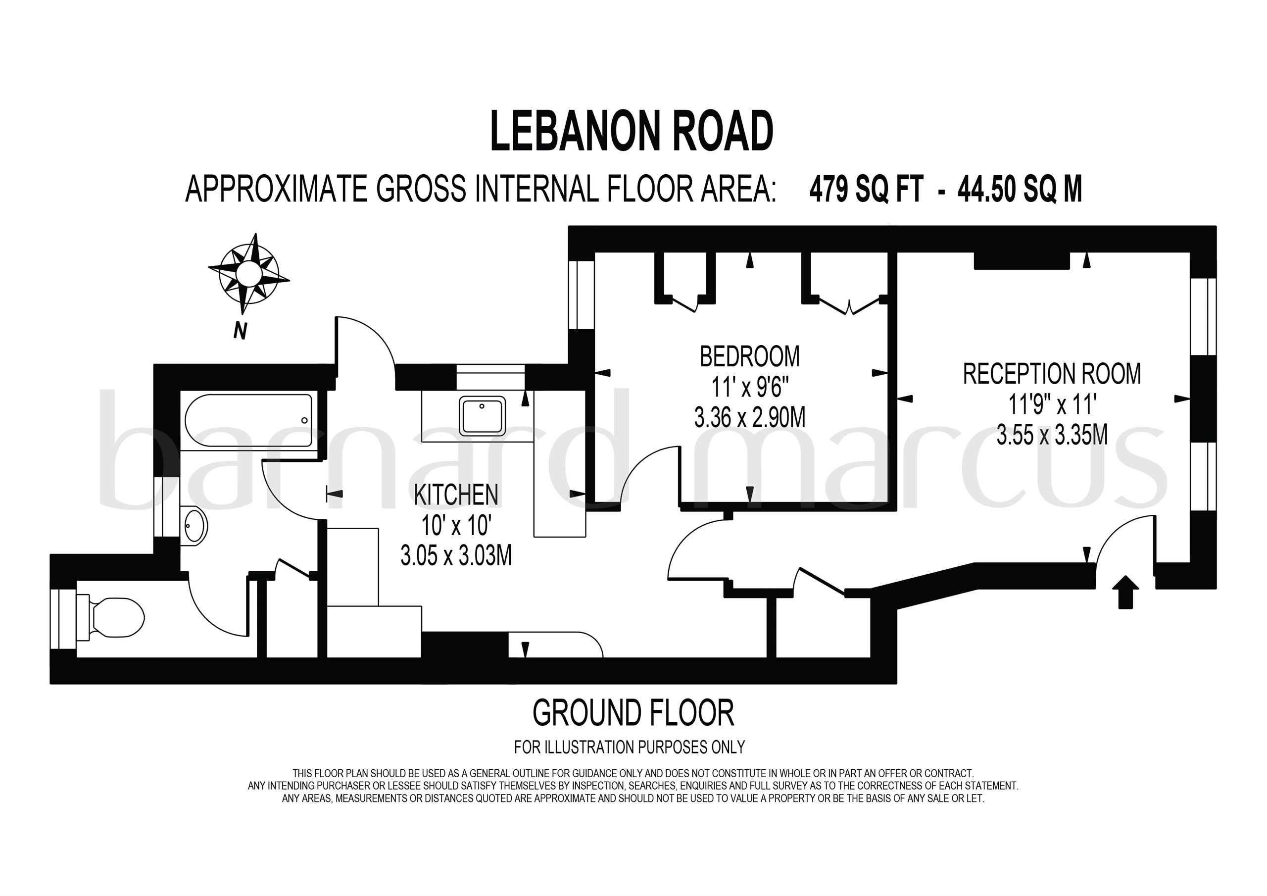 1 bed Maisonette