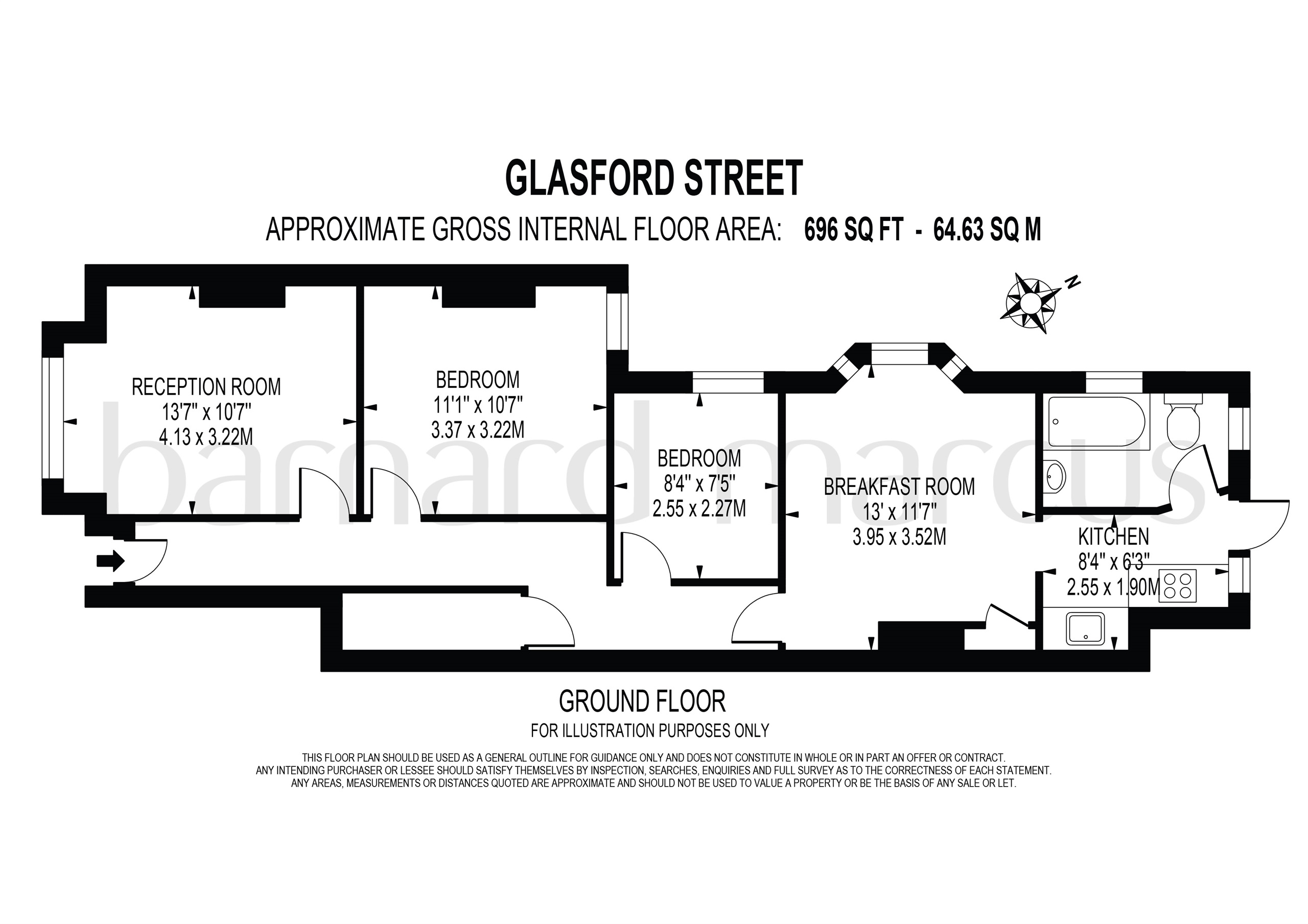2 bed Maisonette