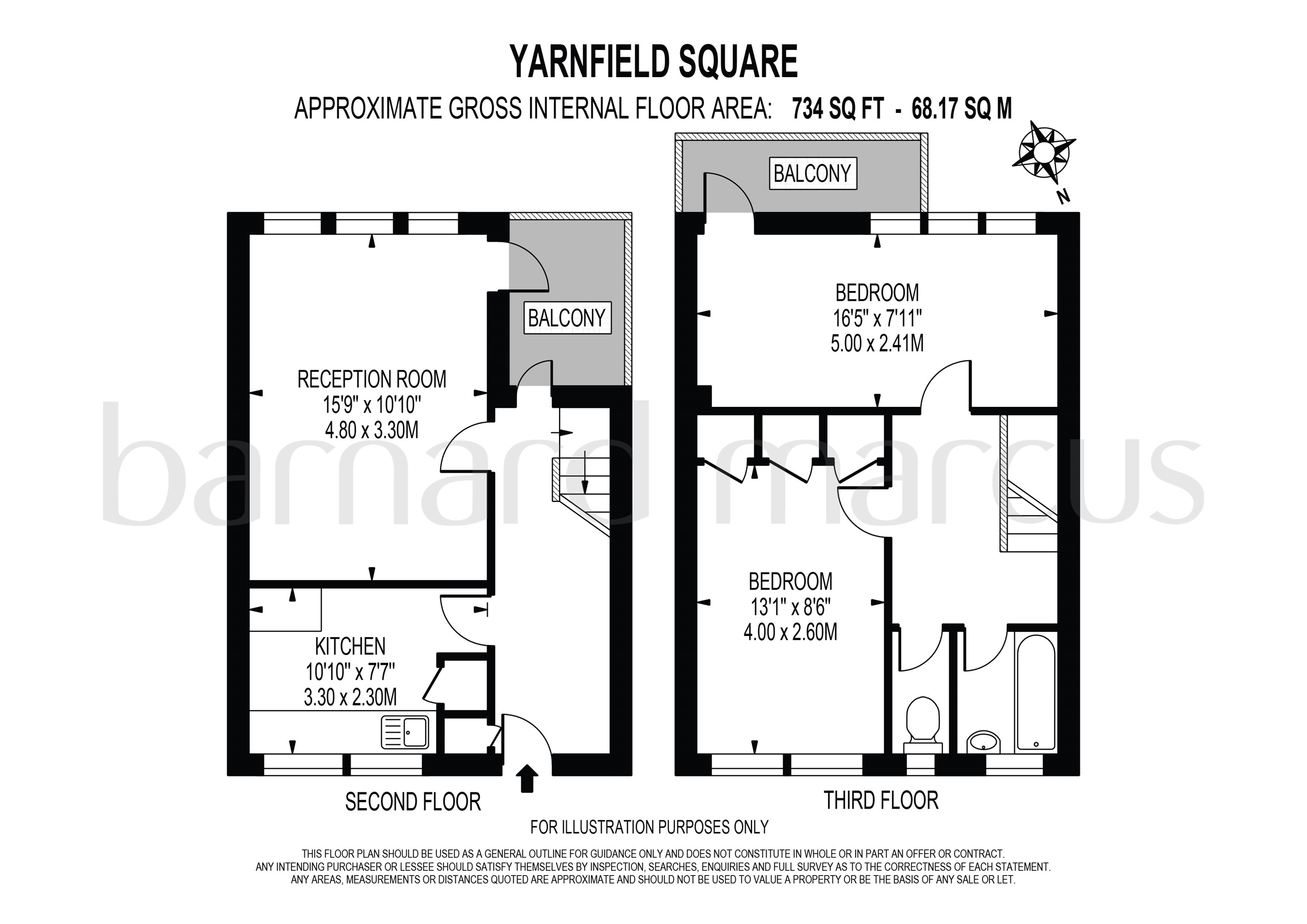 2 bed Maisonette